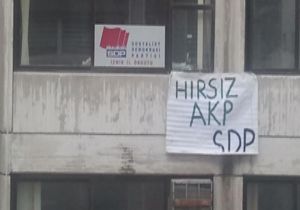 Yıldırım’a STK ziyareti öncesi pankartlı protesto 