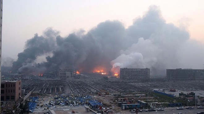 Askeri fabrikadaki patlama: 12 ölü