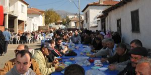 Aliağa dan askere uğurlama yemeği