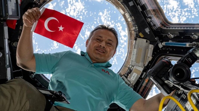 Astronot Gezeravcı, Türkiye üzerinden geçecek!