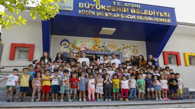 Aydın Büyükşehir Belediyesi Çocuk Gelişim Merkezleri nde yeni dönem başladı