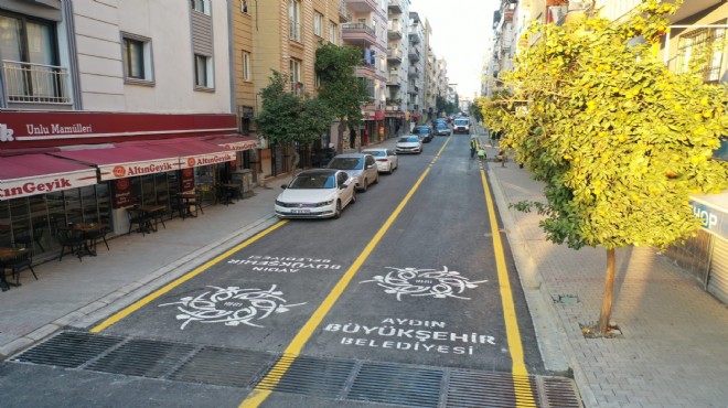 Aydın Büyükşehir Belediyesi Gençlik Caddesi ni yeniledi