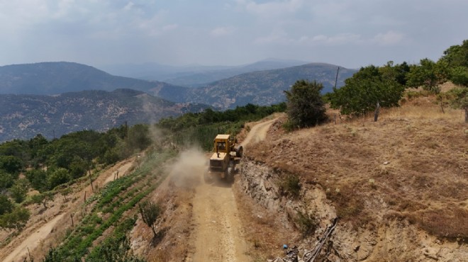 Aydın Büyükşehir Belediyesi kırsal mahallelerde çalışmalarını artırarak sürdürüyor