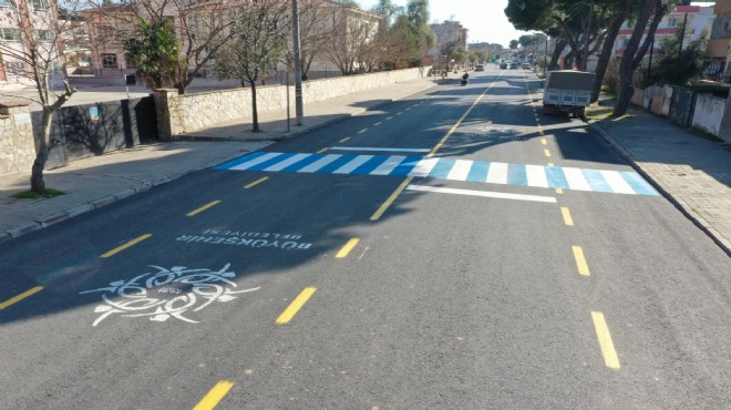 Aydın Büyükşehir Belediyesi Nazilli 5 Eylül Caddesi’nde çalışmalarını tamamladı