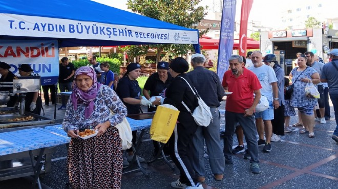 Aydın Büyükşehir Belediyesi’nden Mevlid Kandili hayrı