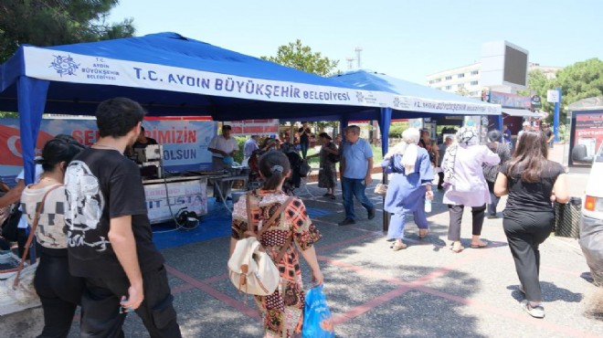 Aydın Büyükşehir Belediyesi nden Yavru Vatan a saygı duruşu