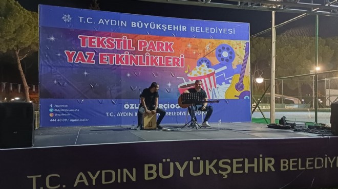 Aydın Büyükşehir Belediyesi yaz etkinliklerine devam ediyor