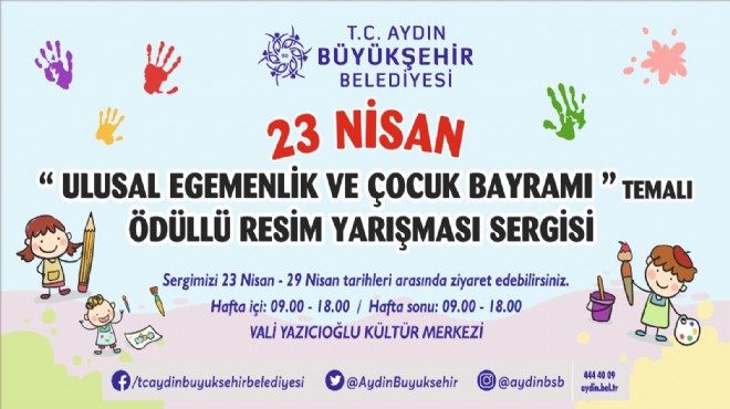 Aydın Büyükşehir den coşkulu 23 Nisan kutlaması