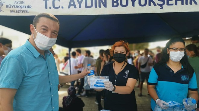 Aydın Büyükşehir den YKS öğrencilerine destek