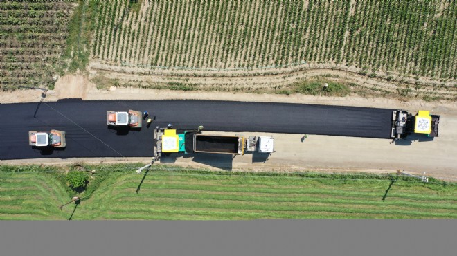 Aydın Büyükşehir den yol çalışması