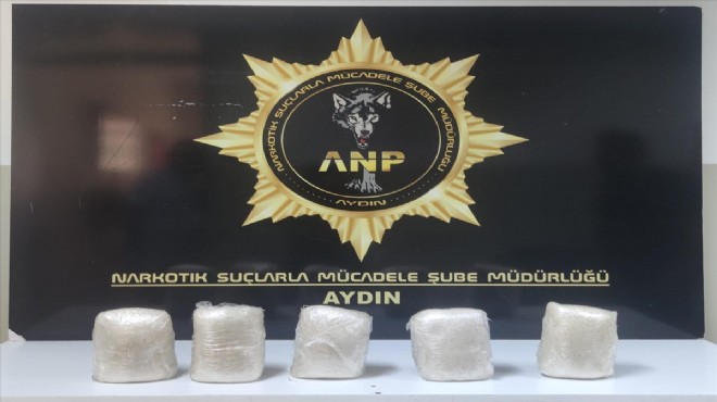 Aydın da 5 kilogram uyuşturucu ele geçirildi