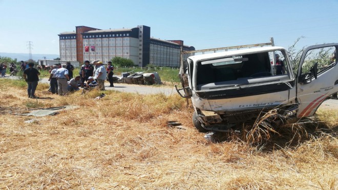 Aydın da düğün dönüşü kaza: 1 ölü, 6 yaralı