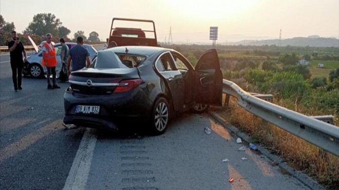 Aydın da otomobiller çarpıştı: 7 kişi yaralandı