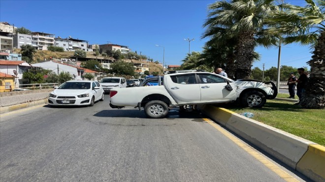 Aydın da trafik kazası: 2 yaralı!