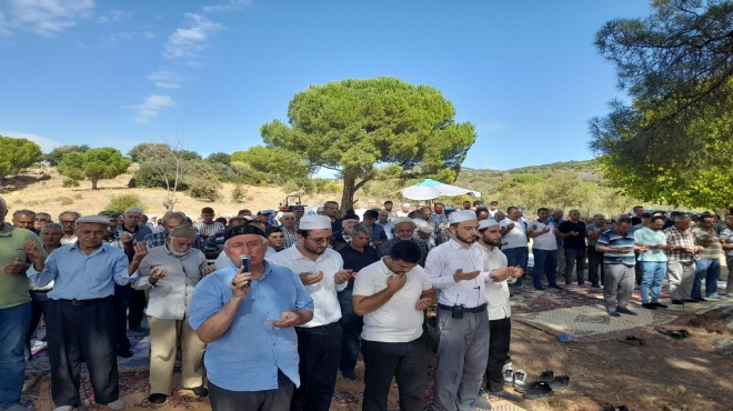 Aydın da vatandaşlar yağmur duasına çıktı