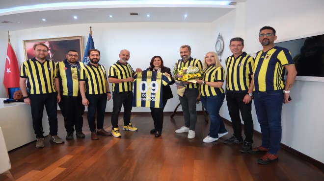 Aydın Fenerbahçeliler Derneği’nden Başkan Çerçioğlu na ziyaret