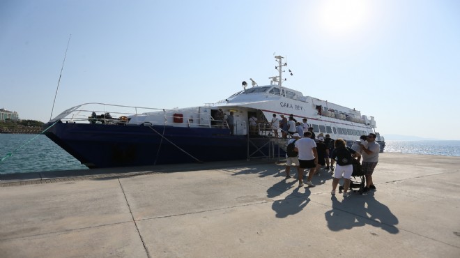 Aydın-Muğla arası deniz otobüsü seferlerine yoğun ilgi