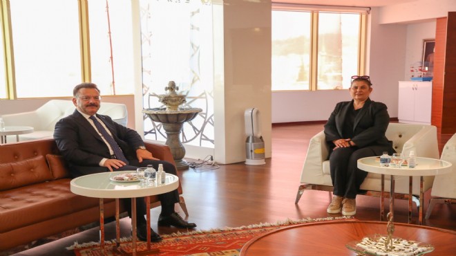 Aydın Valisi Hüseyin Aksoy dan Başkan Çerçioğlu na ziyaret