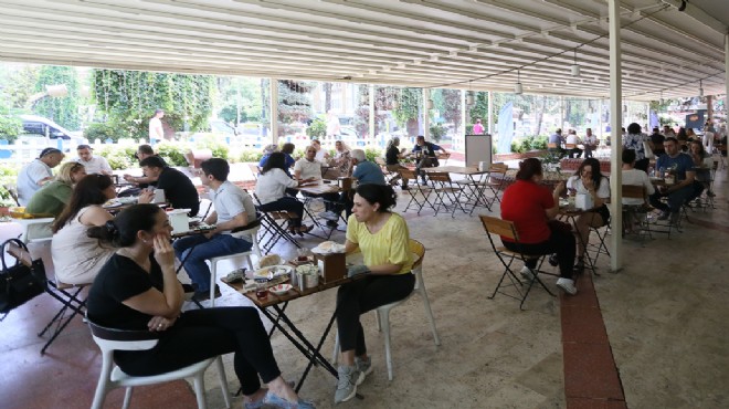 Aydınlıların buluşma noktası: Turistik Park Kafe ve Restoran