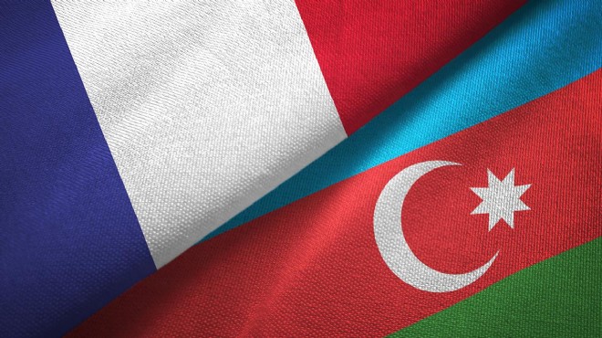 Azerbaycan dan  Emmanuel Macron a tepki