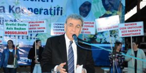 Çiftçinin yüzünde güller açtı