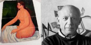 Picasso’nun tablosu Balıkesir’den çıktı