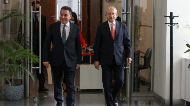 Babacan dan CHP Lideri Kılıçdaroğlu na ziyaret