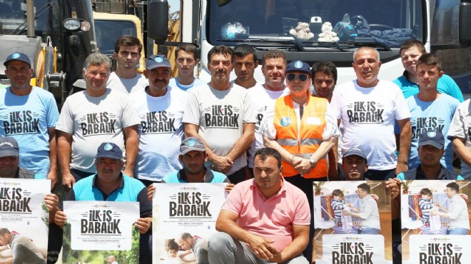 Babalar Günü nde Urla o tişörtlerle temizlenecek!