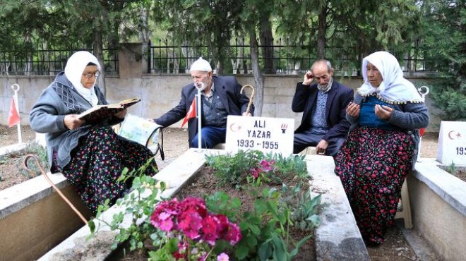 Babalarının kabrini 67 yıl sonra buldular