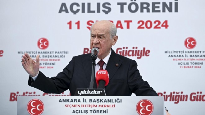 Bahçeli: CHP demek, DEM demektir!