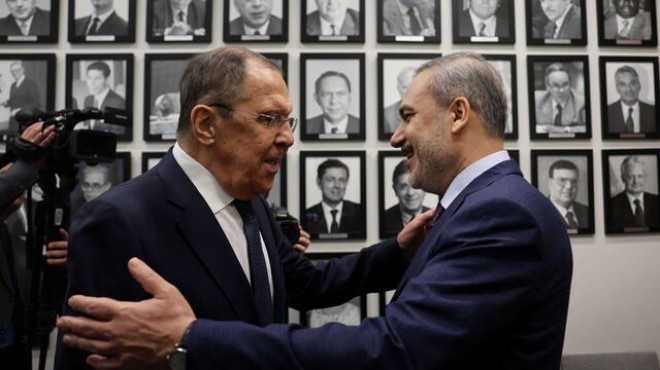 Bakan Fidan mevkidaşı Lavrov ile görüştü