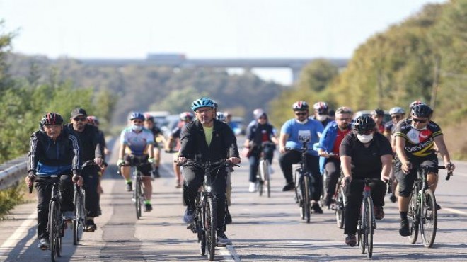 Bakan Kasapoğlu ndan bisiklet turu