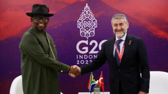 Bakan Nureddin Nebati den G20 diplomasisi