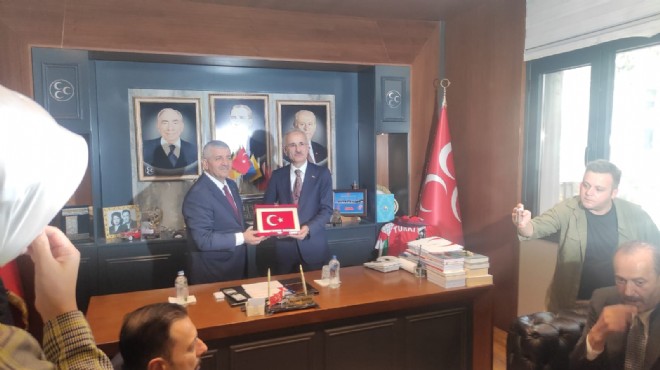 Bakan Uraloğlu’ndan MHP İzmir’e ziyaret
