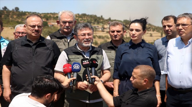 Bakan Yumaklı dan kritik açıklama: Yangın vadiye sıkıştı!