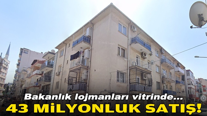 Bakanlık lojmanları vitrinde... 44 milyonluk satış!