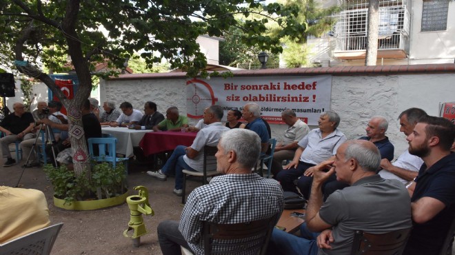 Balkondaki kör ölüme tepki: Buca Teksas a döndü!