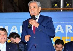 Arınç’tan cemaate sert çıkış: Ne derseniz deyin… 