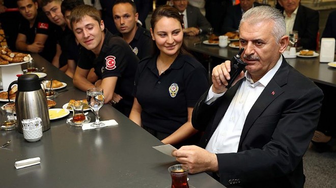 Başbakan Yıldırım polis memur için kız istedi!