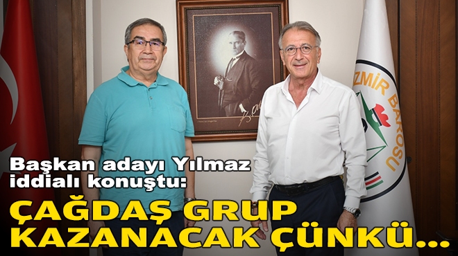 Başkan adayı Yılmaz iddialı konuştu: Çağdaş Grup kazanacak çünkü...