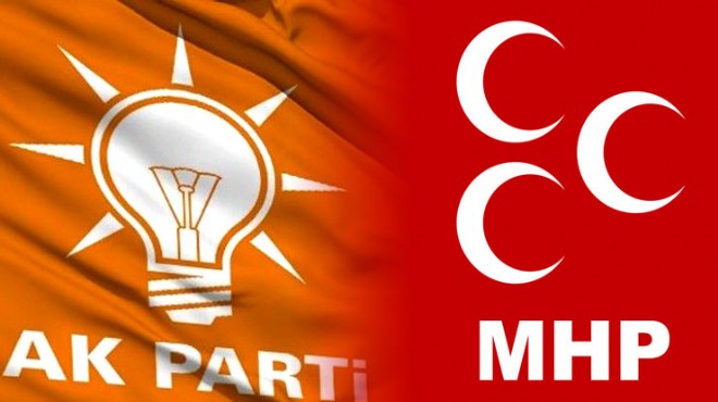 Başkan AK Parti den, yardımcısı MHP den!