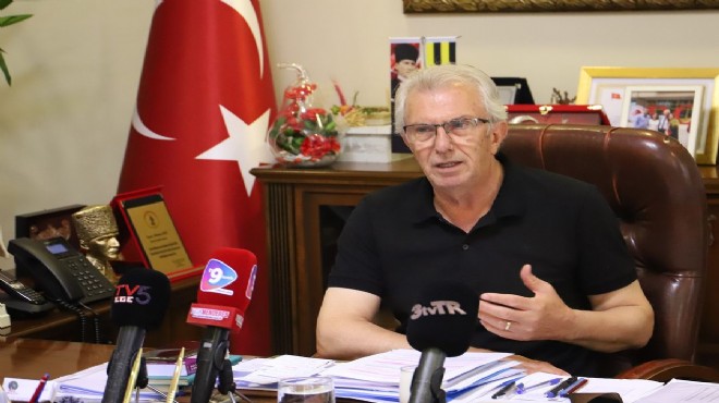 Başkan Eriş ten AK Partili Çankırı ya  açık mikrofon  salvosu: Benden değil Ödemiş ten özür dile!