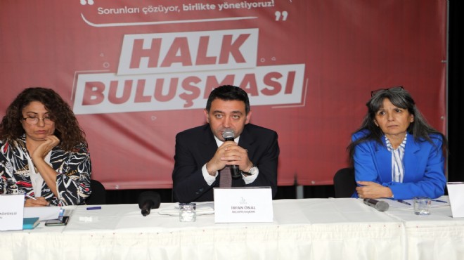 Başkan Önal vatandaşlarla buluştu: Yarının Bayraklı’sını birlikte inşa edeceğiz!