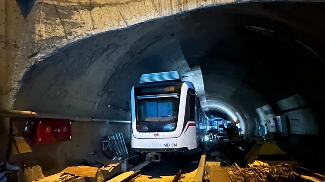 Başkan Soyer den  Narlıdere Metrosu  paylaşımı... Yüzde 96 sı bitti!