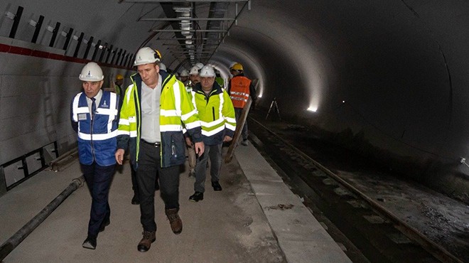 Narlıdere Metrosu nda ilk deneme seferi Nisan da!