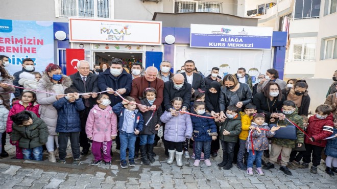 Başkan Soyer Masal Evleri açılışından seslendi: Geliyor gelmekte olan!