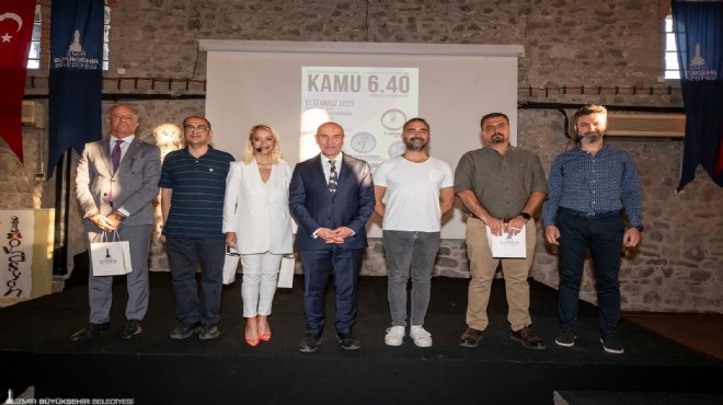 Başkan Soyer, Pecha Kucha da personelle buluştu