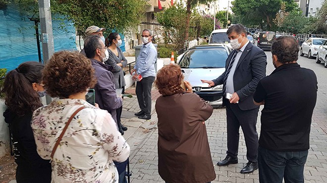 Başkan Tugay: Karşıyaka Lisesi ve Emniyet Müdürlüğü nde hasar var!