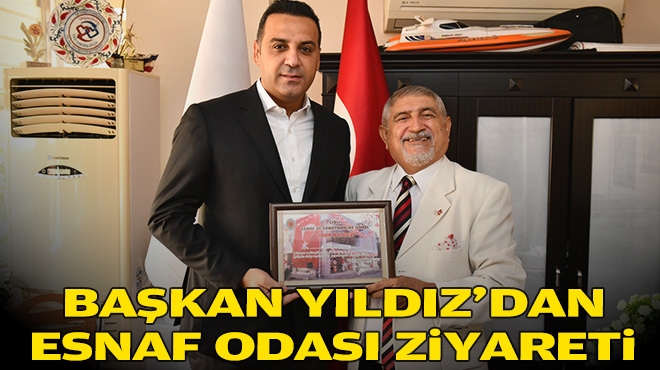 Başkan Yıldız’dan esnaf odası ziyaretİ