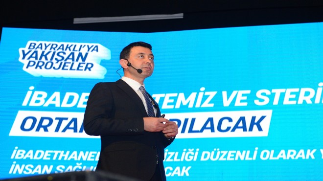 Bayraklı Adayı Önal projelerini duyurdu: Vatandaştan öte hiçbir şey görmeyeceğiz!